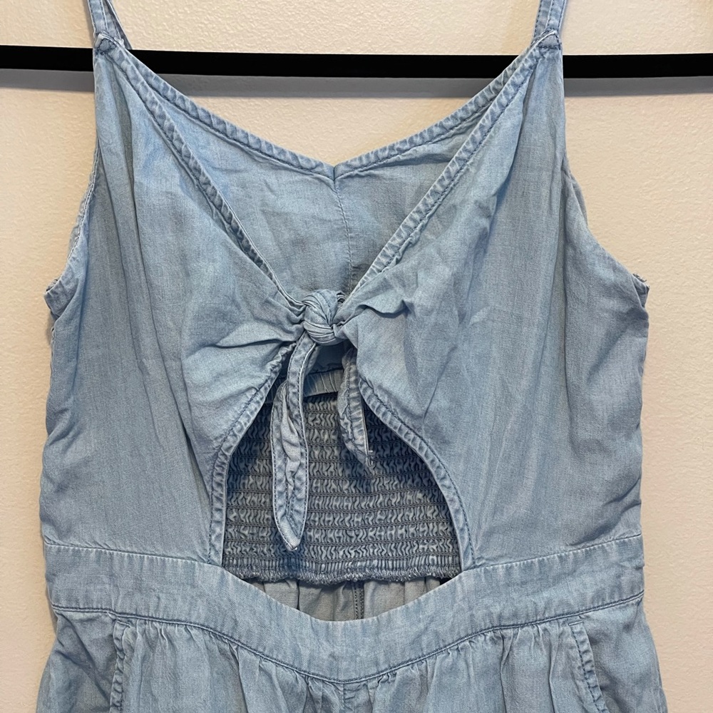 Aerie Chambray Romper - Picture 3 of 5